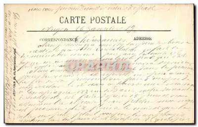 Angers (M.-et-L.) — El Palacio de Justicia — LL. — Reverso