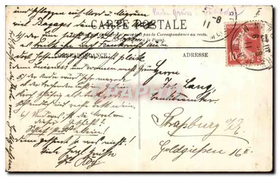 NANCY — La Cattedrale — LL. — Verso