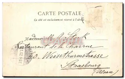 Nancy — Pałac Akademii — Maison des Magasins Réunis — Rewers