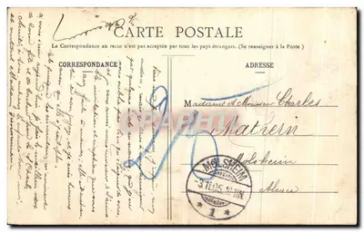 Nancy - Hémicycle de la Carrière - Pałac Rządu - Ogród - La Lorraine illustrée, nr 14 — Rewers