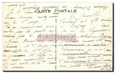 Chamonix-Mont-Blanc — Funicular Plan-Praz-Brévent — wydawca Moland, nr 1008 — Rewers