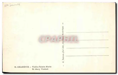 Chamonix — Viadukt św. Marii — Góra Świętego Bernadeta — Rewers