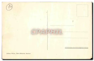 Chamonix i Brévent — widok panoramiczny — J. J. 99A — Rewers