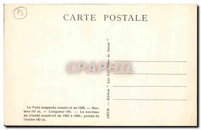 Os Pontes da CAILLE, vistos em profundidade — Edição 'Les Joiti Coins de Savoie' n°73 — Verso