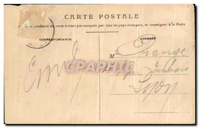 Cascade du Stapet — vue de la route de Flumet à la Giéttaz — éditeur non identifié, n° 68 — Verso