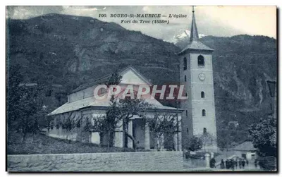 Bourg-St-Maurice — A Igreja Fort do Truc (1555m)