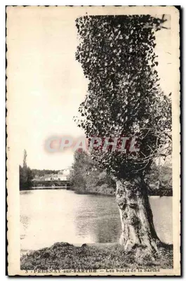 Fresnay-sur-Sarthe — As margens da Sarthe — Foto-tipo da cidade, Paris