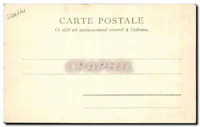 Il Teatro — Le Mans — Parigi, editore n° 1408 — Verso