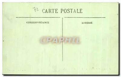 Le Mans — A Abside da Catedral — Étloc, Edição — Le Mans — Verso