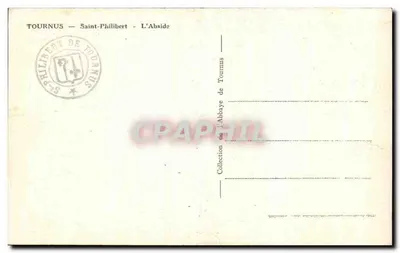Tournus — Saint-Philibert — A Abside — Verso