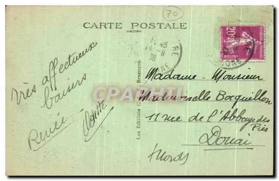 Lure (Haute-Saône) - Kościół — Éditions C. Besançon, nr 14618 — Rewers