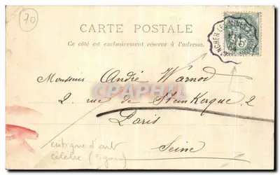 A Cadeira de Fresse — editor Reuchet, Fougerolles — cliché Blanchard — Verso