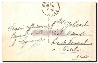 LUXEUIL-les-BAINS — L'Établissement Thermal — LL — n°148 — Verso