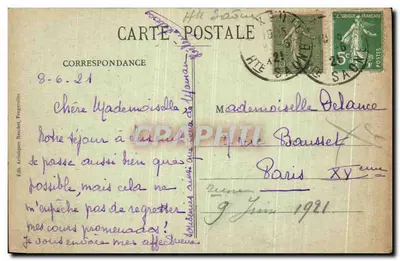 La Maison Carrée — Wieża Miasta — LUXEUIL-LES-BAINS — Rewers