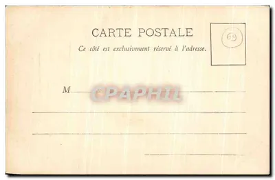 Villefranche-sur-Saône — A Igreja Nossa Senhora dos Pântanos — Lib. du Centre, Chambion, rue Nationale, 1899 — Verso