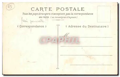 S. Lyon — Hotel dos Gadagnes — H. B. et Cie, editora, Lyon — Verso
