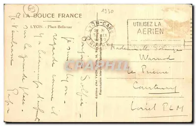 Place Bellecour — Lyon — Wydawnictwo Sztuki Lyon — Rewers