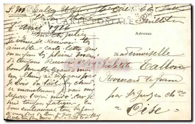 Lyon - Prefektura - Duża Sala im. Wenus pociąganej przez Amory - Sufit Léona Comerre, Paryż, nr 142 — Rewers