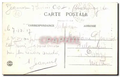 LYON — Abside de São João e Fourvrière — B.G. & Cie — Verso