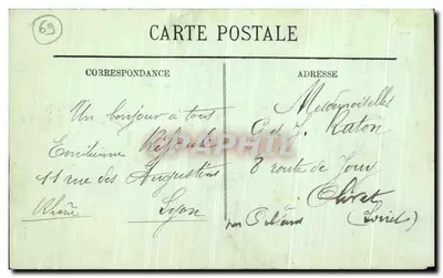 LYON — Abside de Fourvière — LL — Verso