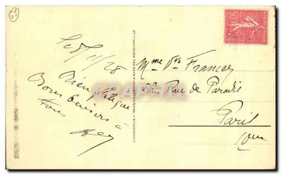 Strasbourg - Les Vieilles Tours aux Ponts Couverts — n°223 — Rewers