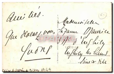 Bagnères-de-Bigorre - O Lago de Oncet, Hotelaria e Col de Sencours — Editor: Verdonis — Verso