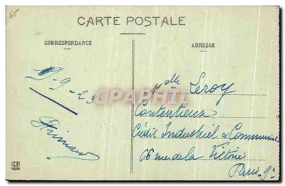 Pyrénées (1. seria) — Jezioro Oo w Luchon — Fototypia Labouche Frères, Toulouse — Rewers