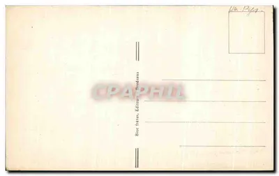 Barèges — Widok z góry i Pic de l'Ayré - BR. — Rewers