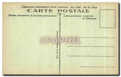 Pyrénées — Jezioro Niebieskie (wys. 1968 m) — BR. — Bloc frères, wydawcy-bordeaux, nr 28 — Rewers