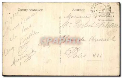 Z okolic Cauterets — La Raudière — Wydawca L.L. n°125 — Rewers