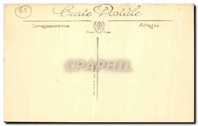 Cauterets — Trasa do Pierrefitte — Duży Most Chevin de Fer — Wyd. Gallet — Rewers