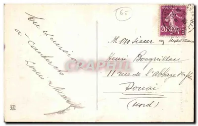Les Hautes-Pyrénées — Cauterets — Ogólny widok (9) — Rewers