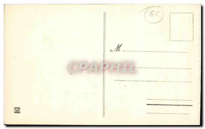 Cachoeira do Pont d'Espagne — Les Hautes-Pyrénées — autotipia Labon des Irures, Toulouse — Verso