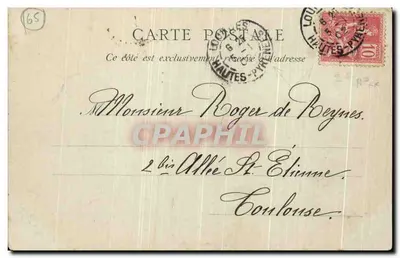 Lourdes — Algemene uitzicht — Uitgever E. Léon, Lourdes, n° 48 — Achterkant