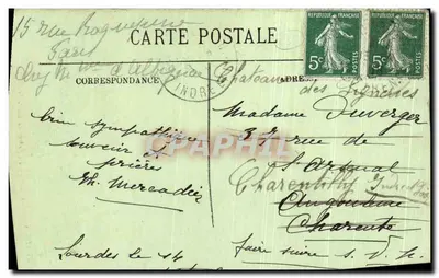 Lourdes — Anioł przy wejściu na Krzyż — LL — Rewers