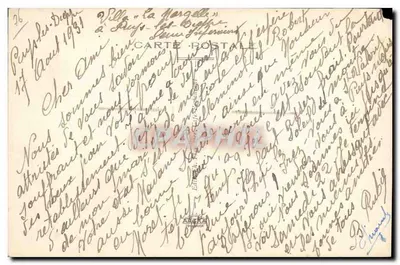 Puys — Vista Geral — editor A. RERA — Verso