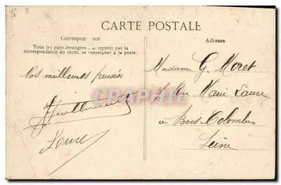 Saint-Valéry-en-Caux — Le littoral (Seine-Inférieure) — L. J. éditeur, n° 527 — Rückseite