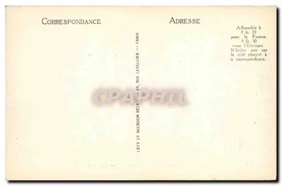 Fontainebleau — Cours des Fontaines e Estátua de Ulisses — LL — Verso