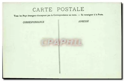 Fontainebleau — La Forêt — El Sfinge de los Druidas — LL. Verneuil, 100 Rue Grande. — Reverso