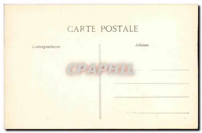 Floresta de FONTAINEBLEAU — Rocher Saint-Germain — Editor E.P.D. n° 353 — Verso