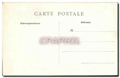 Floresta de Fontainebleau - A Rocha que Treme — B. F., Paris — Verso