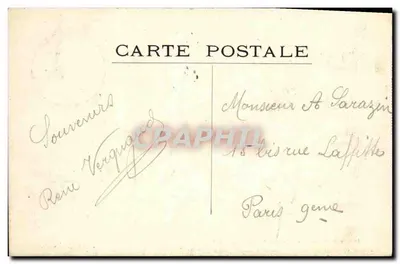 Palazzo di Versailles — Camera di Luigi XIV — Editore non visibile — Verso