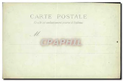 Palácio de Versailles - A Sala de Luís XIV — editor A. BOURDIER, Versailles — Verso