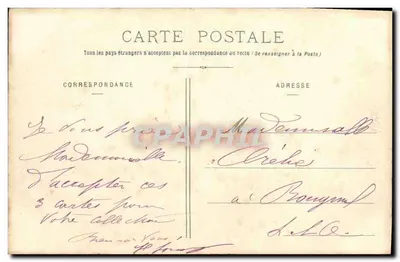 Versailles - Vue générale du Château — éditeur VERSAILLES, n° 167 — Verso