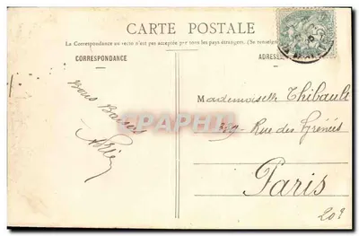 Versajles - Hameau de Marie-Antoinette - Pavillon de Musique — Mine Moreau, wydawca — Rewers