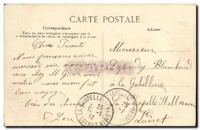 Versailles - Le Palais — Collection des Nouvelles Galeries — Verso