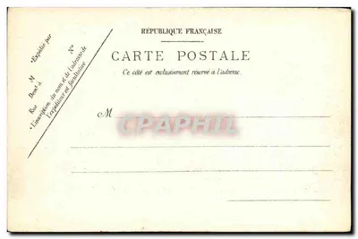 Palácio de Fontainebleau — A Galeria dos Cervos — Jardim de Diane — L. Ménard, fot.-edit., Fontainebleau — Verso