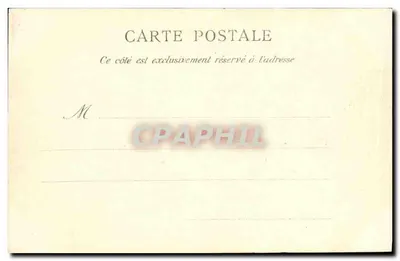 Floresta de Fontainebleau — Lago de Franchart — n°92 — Verso
