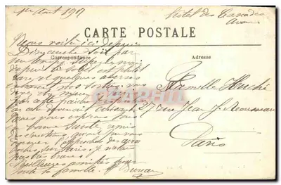 Pałac w Fontainebleau — Angielski ogród i Skrzydło Ludwika XV — Kolekcja Artystyczna — Rewers