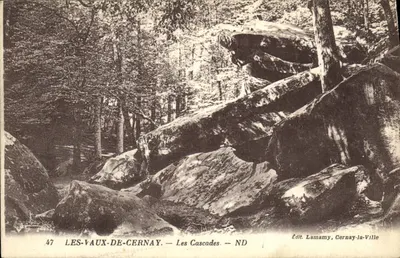 Les Vaux-de-Cernay — As Cataratas — Édit. Lamamy, Cernay-la-Ville